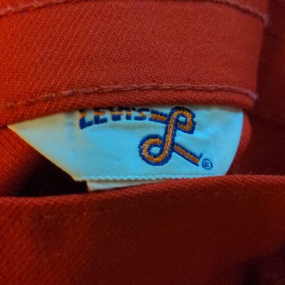 Levi's 70s vintage Red flare pants - Picture 4 of 7